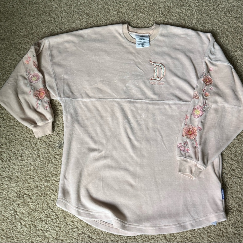 Disneyland Tokyo Pink velvety Spirit Jersey